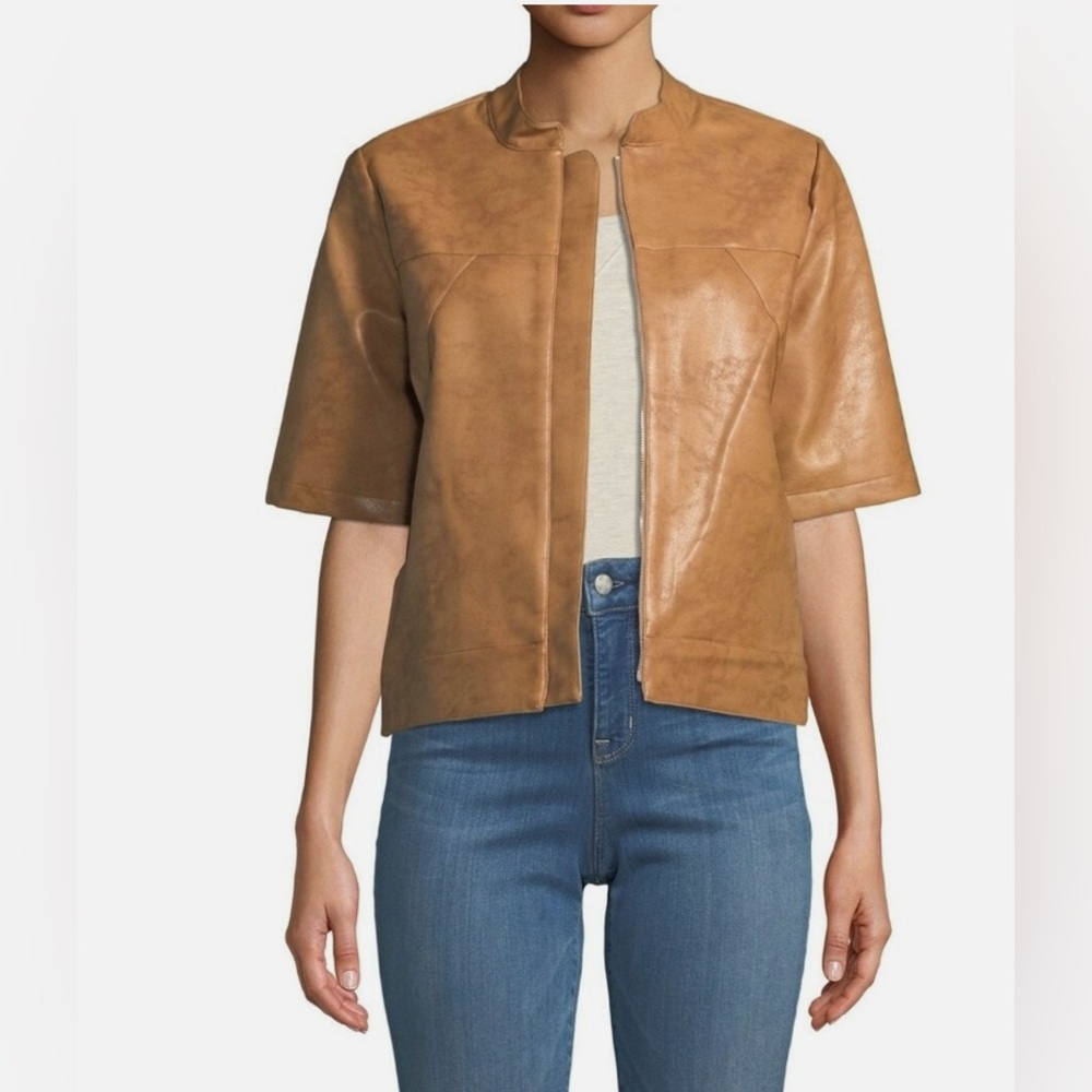 BCBGeneration faux leather jacket
